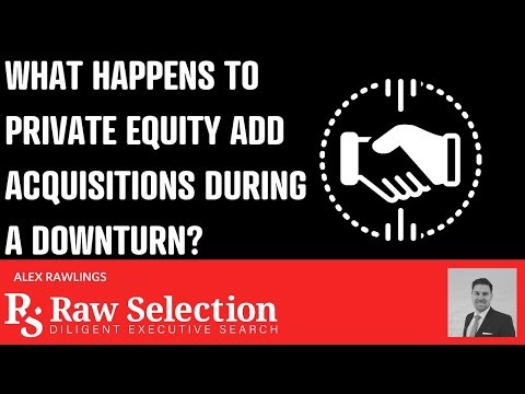 What happens to private equity add acquisitions during a downturn? [Video]