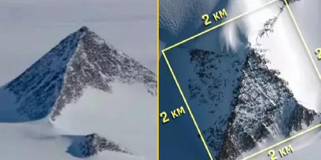 ‘Pyramid’ discovered sitting beneath ice in Antarctica [Video]