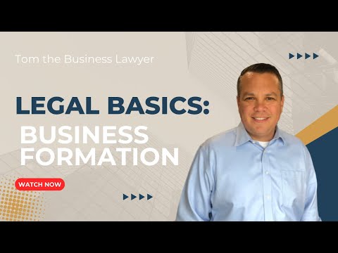 LEGAL BASICS: Business Formation [Video]