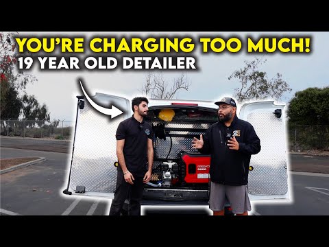 How He’s Able To Charge $250 For A Maintenance Detail [Video]