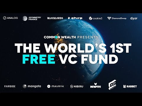 Common Wealth Presents The World’s First Free VC Fund [Video]