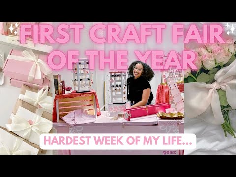 *unfiltered* small business vlog | Pop-Up Prep, RESULTS & Unboxing ASMR💗 [Video]