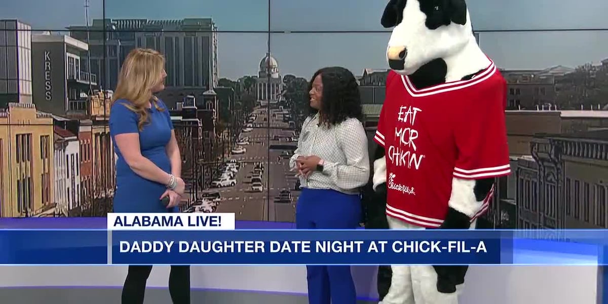Daddy-daughter date night at Chick-fil-A [Video]