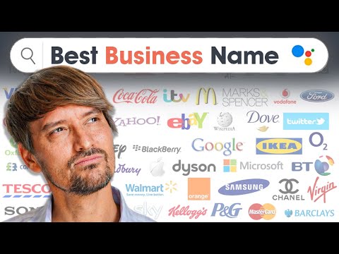 How To Choose a Name for Your Business, Startup, Brand, Product [Video]