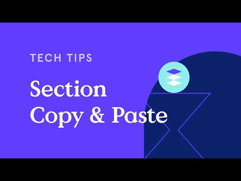 How Do I Copy and Paste Sections? [Video]