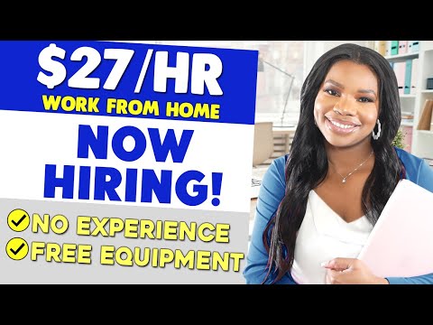 Work from Home & Make $27/Hour – No Experience Insurance Job – Free Equipment Provided! [Video]
