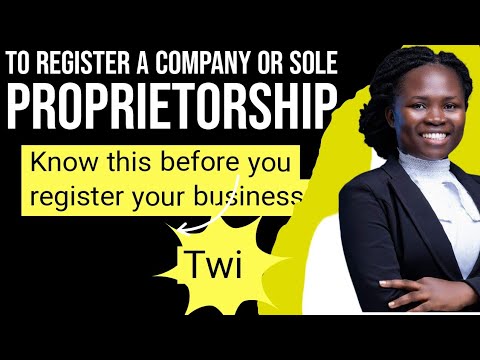 company or Sole proprietorship? Which is good for your business? [Video]