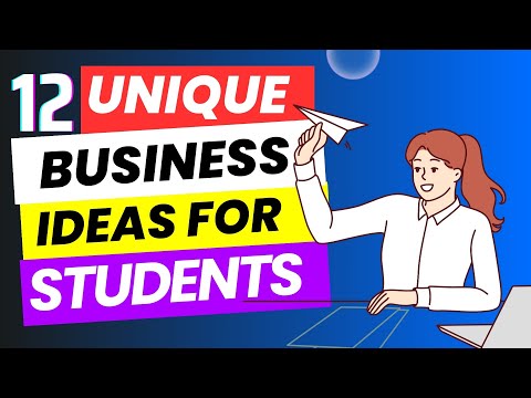 12 Unique Business Ideas For Students With Low Investment! [Video]