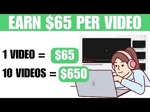 Watch 1 Video And Get $65.00 For FREE! | Make Money Online 2024