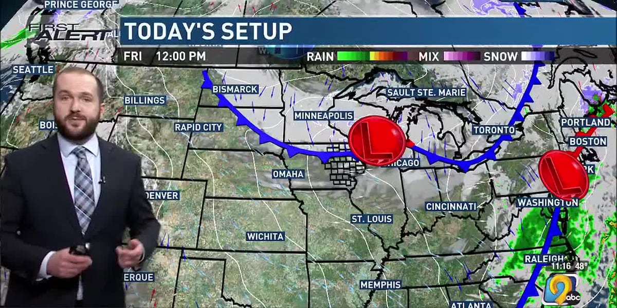 KCRG First Alert Forecast: Friday afternoon, February 23 [Video]