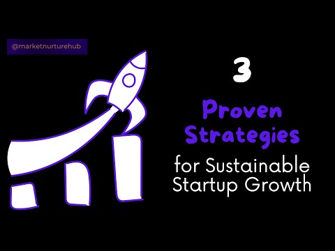 3 Proven Strategies for Sustainable Startup Growth [Video]