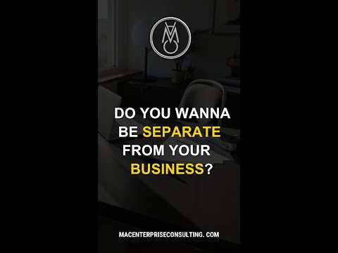 SEPARATE FROM YOUR BUSINESS [Video]