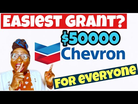 GRANT money EASY $50,000! 3 Minutes to apply! Free money not loan | CHEVRON GRANTS [Video]