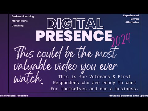 The Secret to Business Success – Digital Presence – Veterans & First Responder Business Coaching [Video]