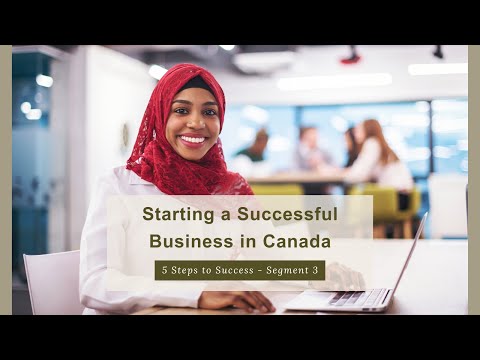 Segment 3: Steps to Starting a Business in Canada [Video]
