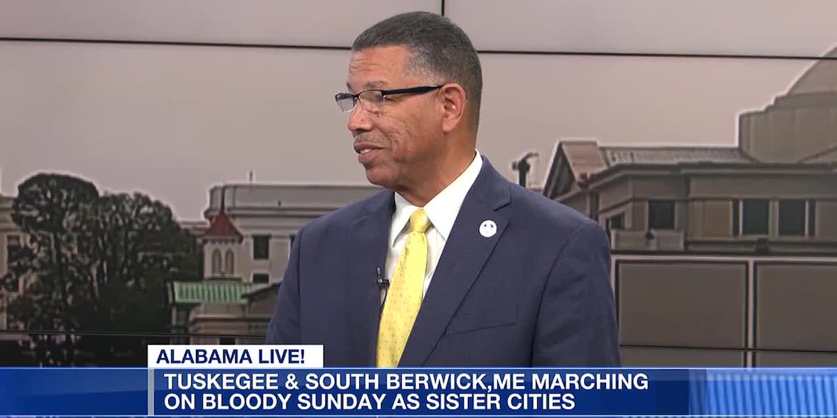 Tuskegee & South Berwick, Maine marching on Bloody Sunday as sister cities [Video]