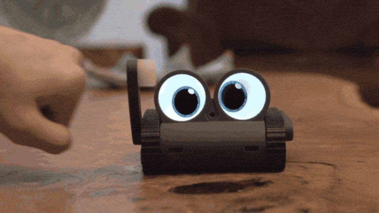 The creepy-eyed robot that wants to be your friend and teacher [Video]