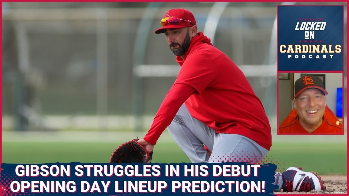 Not A Great Start For Gibson, Making Sense Of The Bench Spots And Opening Day Lineup Prediction! [Video]