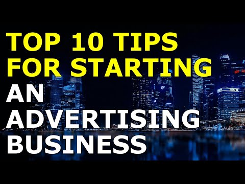 Starting an Advertising Business Tips | Free Advertising Business Plan Template Included [Video]