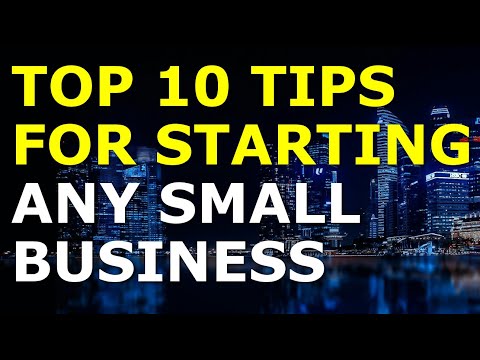 Starting Any Small Business Tips | Free Small Business Plan Template Included [Video]