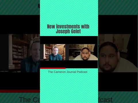 New investments with Joe Gelet [Video]