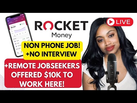 😱Free $10,000 To Remote Workers! Rocket Money Urgently Hiring-Non Phone Job & No Interview Job [Video]