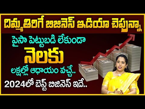 Javeria : Without Investment High profit Business in 2024 | Business Ideas 2024 in Telugu | SumanTV [Video]