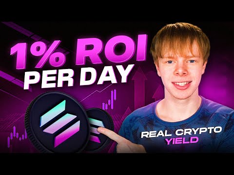 Best Solana Passive Income Strategy (1% Per Day ROI) – Real Crypto Yield [Video]