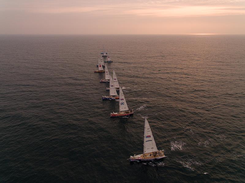 Le Mans start for Clipper Race 8: Sprint to the City of a Hundred Islands [Video]