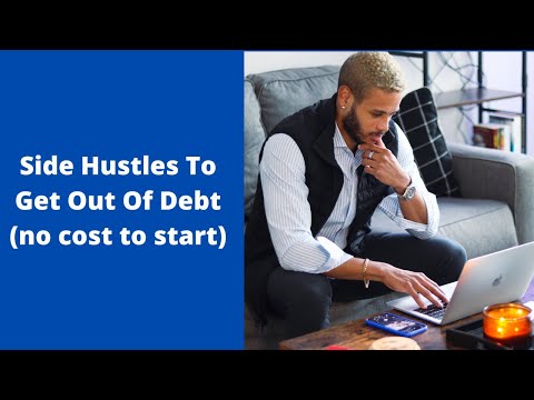 The best side hustles to pay off debt (no startup cost) [Video]