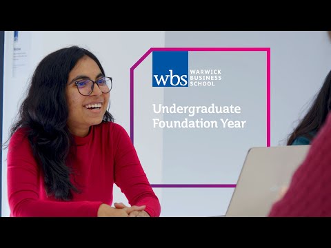 Accounting and Finance (with Foundation Year) (UCAS N4N4) at Warwick [Video]