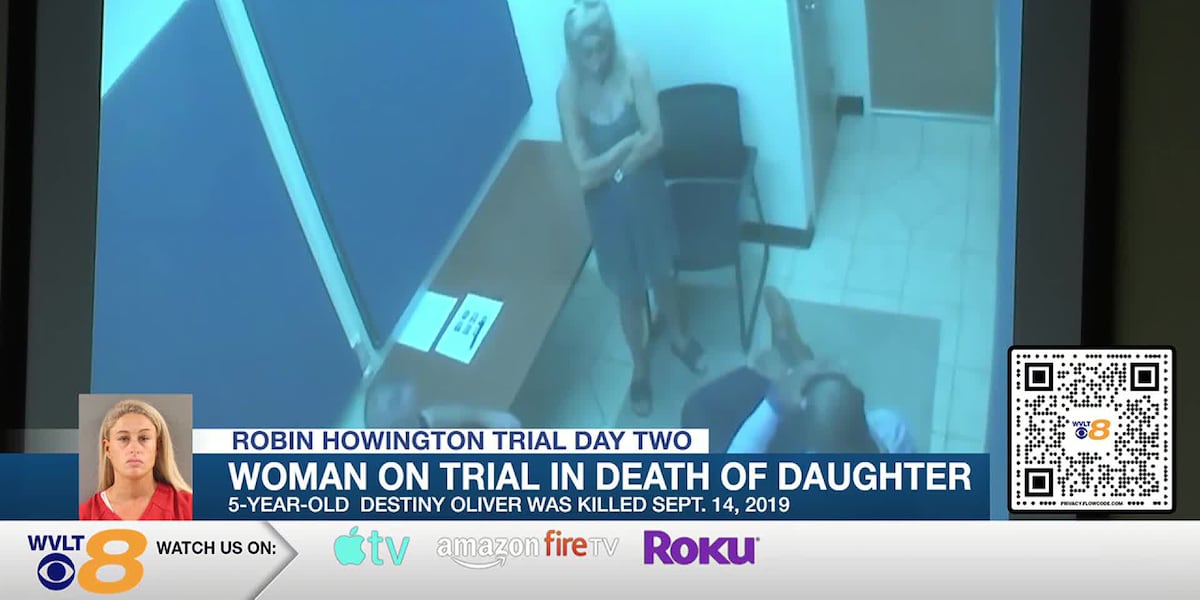 Day 2 Robin Howington trial accused of shooting death of her 5-year-old daughter afternoon session [Video]