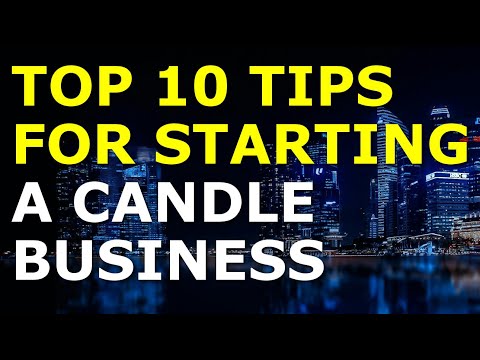 Starting a Candle Business Tips | Free Candle Business Plan Template Included [Video]