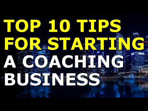 Starting a Coaching Business Tips | Free Coaching Business Plan Template Included [Video]