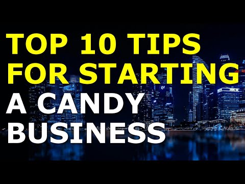 Starting a Candy Business Tips | Free Candy Business Plan Template Included [Video]