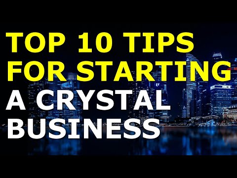 Starting a Crystal Business Tips | Free Crystal Business Plan Template Included [Video]