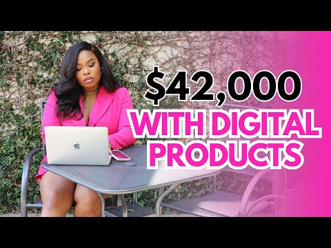 How to make $42,000 in passive income from selling digital products! [Video]