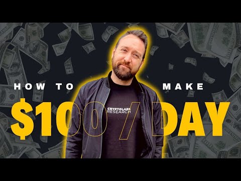 How To Make $100 / Day Yield Farming | Crypto Passive Income [Video]
