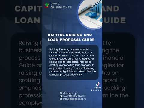 Capital Rising and Loan Proposal Guide [Video]