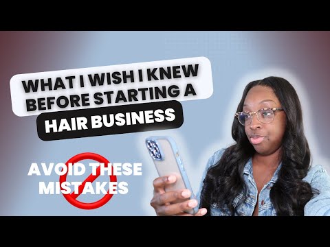 If you’re Starting a hair business watch this… [Video]