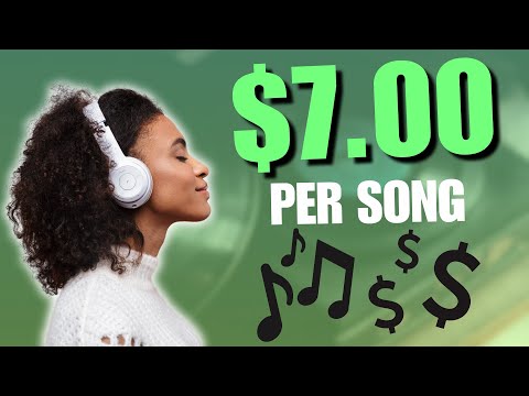 Make $7.00 For Each Song You Listen To! | Make Money Online 2024 [Video]