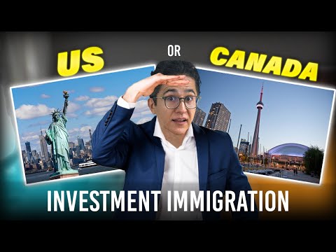 Canada VS USA: for INVESTORS – EB5 Visa US – Canada Startup Visa – Business Immigration [Video]