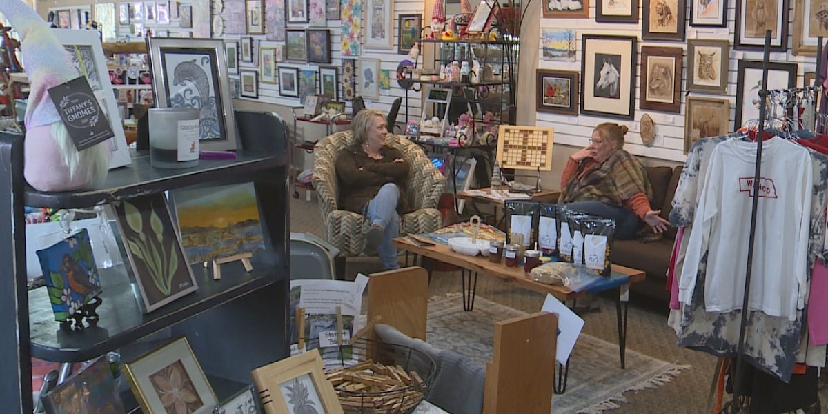Woman creates home for handmade artists with galleria in Wahoo [Video]