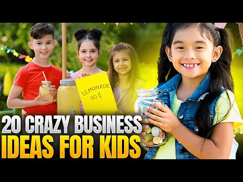 20 Best Business Ideas for Kids to Make Extra Money | Side Hustle 2024 [Video]