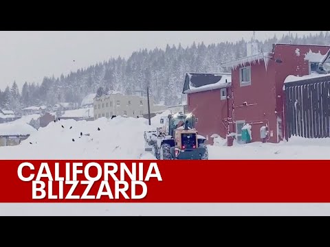 California hit by blizzard [Video]