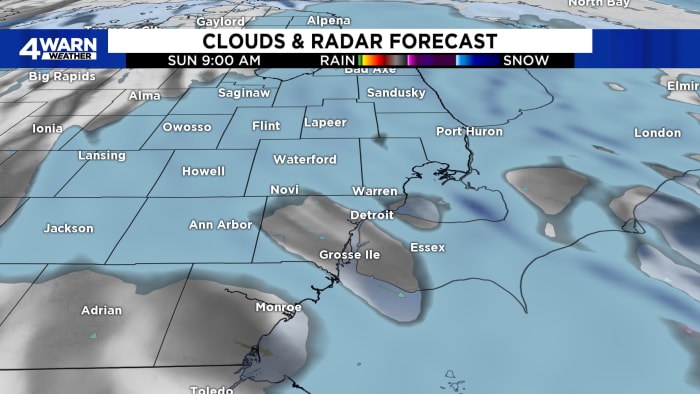 A few showers, snowflakes and colder temperatures for Metro Detroit this weekend [Video]