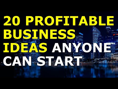 20 Profitable Business Ideas Anyone Can Start [Video]