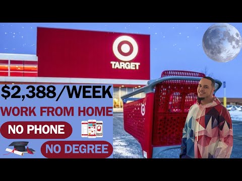 TARGET WILL PAY YOU $2,388/WEEK | WORK FROM HOME | REMOTE WORK FROM HOME JOBS | ONLINE JOBS [Video]
