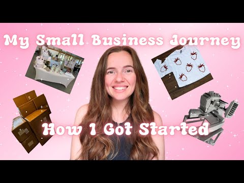 HOW I GOT STARTED | My Small Business Owner Journey | Studio Vlog [Video]