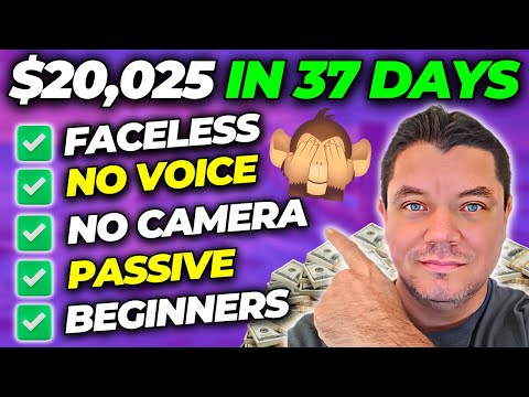 Passive Income – $23,025 Made by a Beginner in 37 days With FACELESS Affiliate Marketing! [Video]